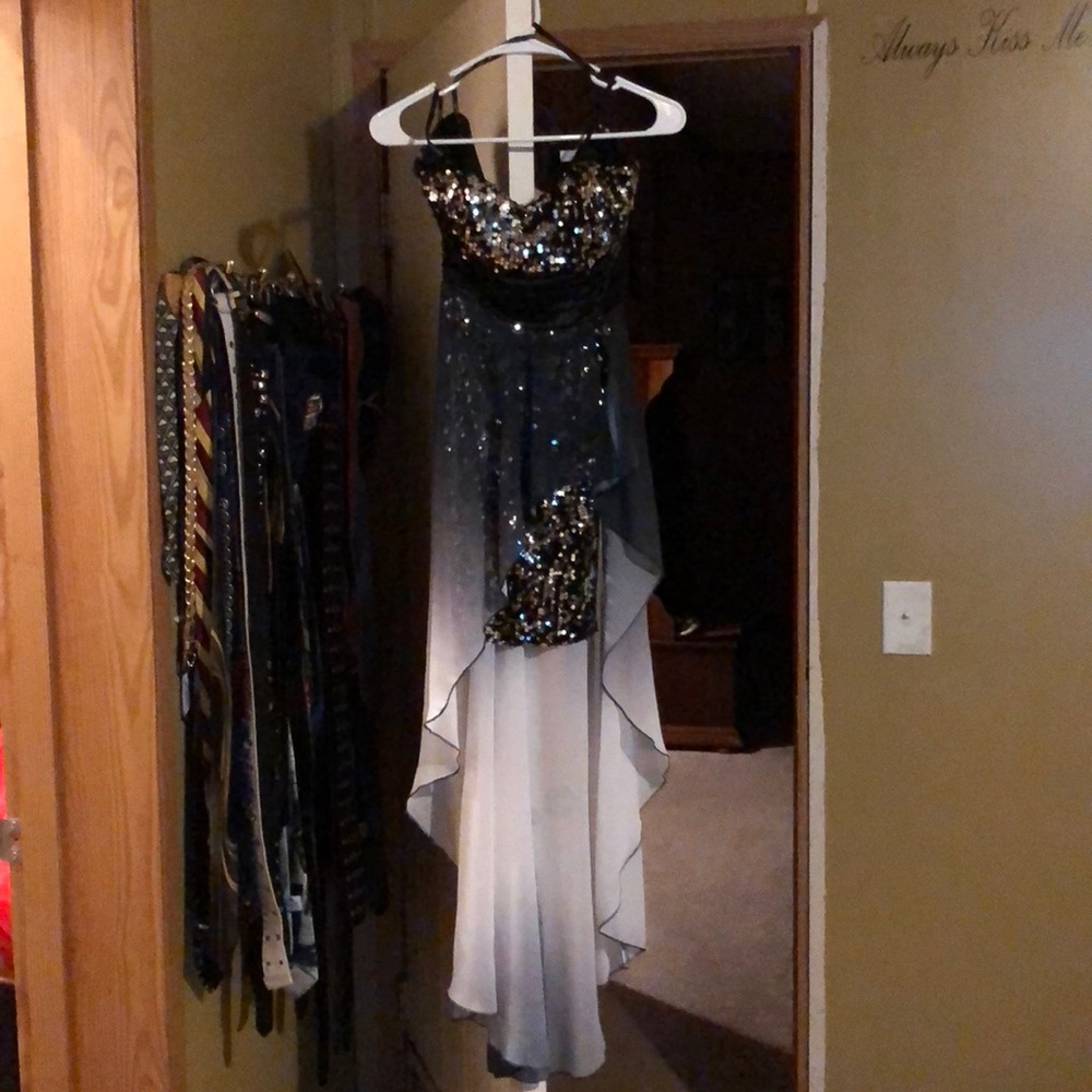 Hi-low prom dress